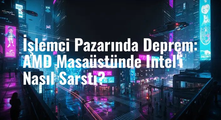 İşlemci Pazarında Deprem: AMD Masaüstünde Intel'i Nasıl Sarstı?
