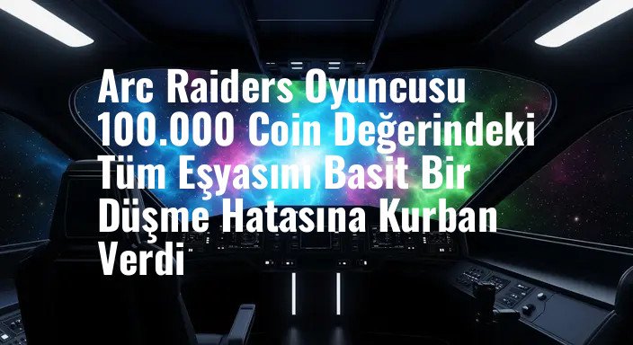 Arc Raiders Oyuncusu 100.000 Coin Değerindeki Tüm Eşyasını Basit Bir Düşme Hatasına Kurban Verdi