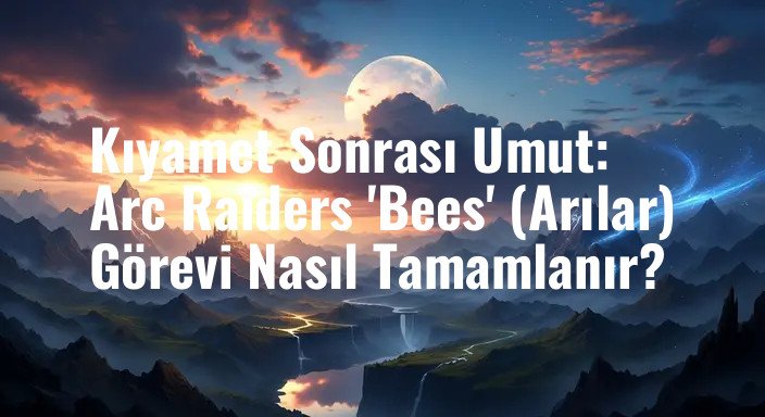 Kıyamet Sonrası Umut: Arc Raiders 'Bees' (Arılar) Görevi Nasıl Tamamlanır?