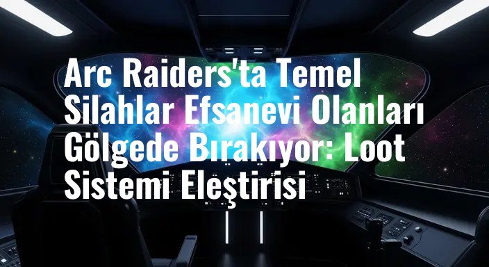 Arc Raiders'ta Temel Silahlar Efsanevi Olanları Gölgede Bırakıyor: Loot Sistemi Eleştirisi
