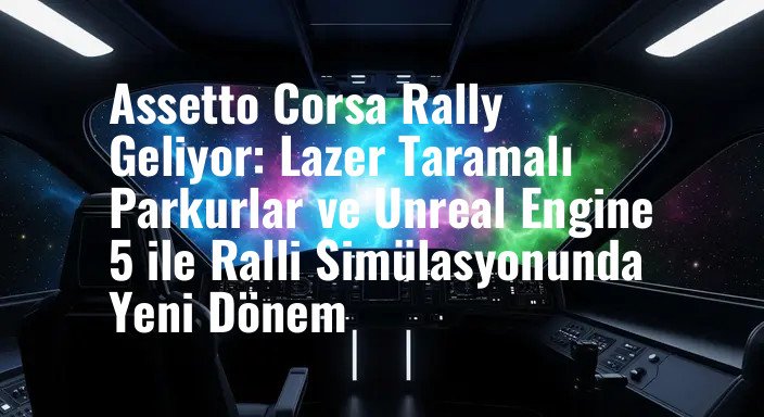 Assetto Corsa Rally Geliyor: Lazer Taramalı Parkurlar ve Unreal Engine 5 ile Ralli Simülasyonunda Yeni Dönem