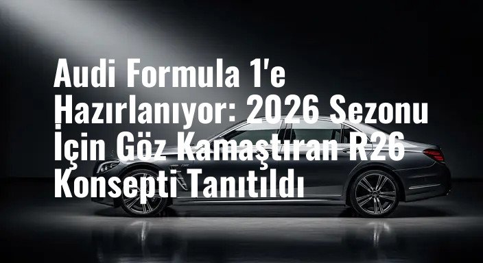 Audi Formula 1'e Hazırlanıyor: 2026 Sezonu İçin Göz Kamaştıran R26 Konsepti Tanıtıldı