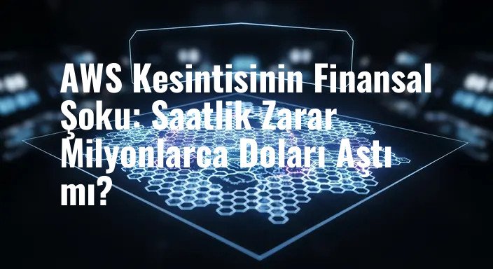AWS Kesintisinin Finansal Şoku: Saatlik Zarar Milyonlarca Doları Aştı mı?