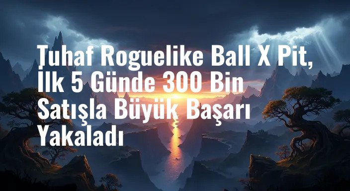 Tuhaf Roguelike Ball X Pit, İlk 5 Günde 300 Bin Satışla Büyük Başarı Yakaladı