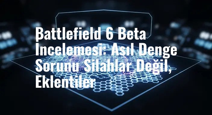 Battlefield 6 Beta İncelemesi: Asıl Denge Sorunu Silahlar Değil, Eklentiler