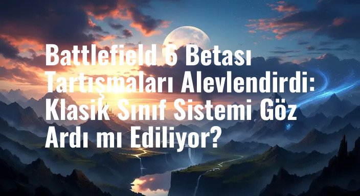 Battlefield 6 Betası Tartışmaları Alevlendirdi: Klasik Sınıf Sistemi Göz Ardı mı Ediliyor?