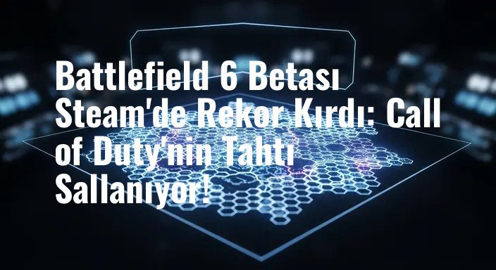 Battlefield 6 Betası Steam'de Rekor Kırdı: Call of Duty'nin Tahtı Sallanıyor!
