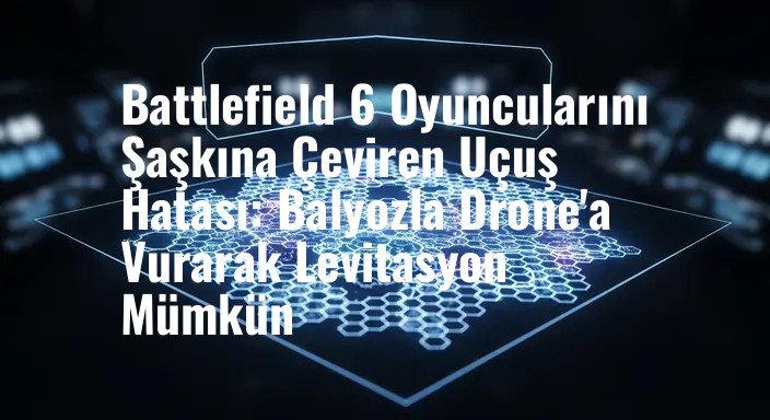 Battlefield 6 Oyuncularını Şaşkına Çeviren Uçuş Hatası: Balyozla Drone'a Vurarak Levitasyon Mümkün