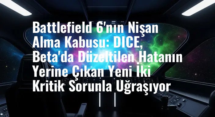 Battlefield 6'nın Nişan Alma Kabusu: DICE, Beta'da Düzeltilen Hatanın Yerine Çıkan Yeni İki Kritik Sorunla Uğraşıyor
