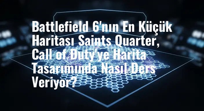 Battlefield 6'nın En Küçük Haritası Saints Quarter, Call of Duty'ye Harita Tasarımında Nasıl Ders Veriyor?