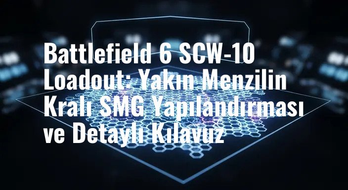 Battlefield 6 SCW-10 Loadout: Yakın Menzilin Kralı SMG Yapılandırması ve Detaylı Kılavuz