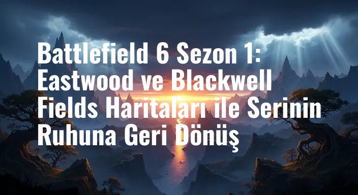 Battlefield 6 Sezon 1: Eastwood ve Blackwell Fields Haritaları ile Serinin Ruhuna Geri Dönüş