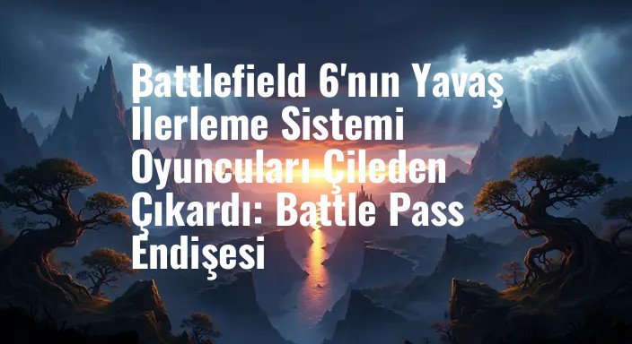 Battlefield 6'nın Yavaş İlerleme Sistemi Oyuncuları Çileden Çıkardı: Battle Pass Endişesi