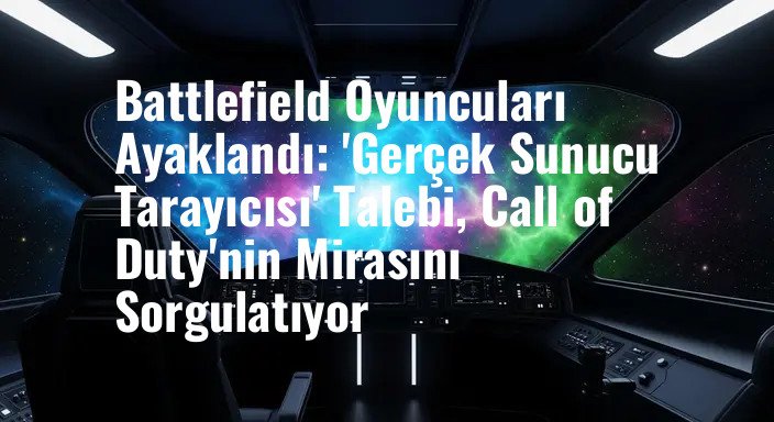 Battlefield Oyuncuları Ayaklandı: 'Gerçek Sunucu Tarayıcısı' Talebi, Call of Duty'nin Mirasını Sorgulatıyor