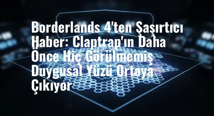 Borderlands 4'ten Şaşırtıcı Haber: Claptrap'ın Daha Önce Hiç Görülmemiş Duygusal Yüzü Ortaya Çıkıyor