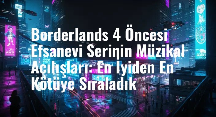 Borderlands 4 Öncesi Efsanevi Serinin Müzikal Açılışları: En İyiden En Kötüye Sıraladık