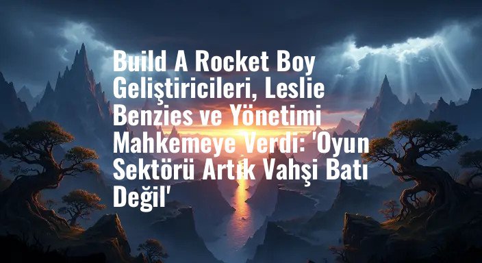 Build A Rocket Boy Geliştiricileri, Leslie Benzies ve Yönetimi Mahkemeye Verdi: 'Oyun Sektörü Artık Vahşi Batı Değil'