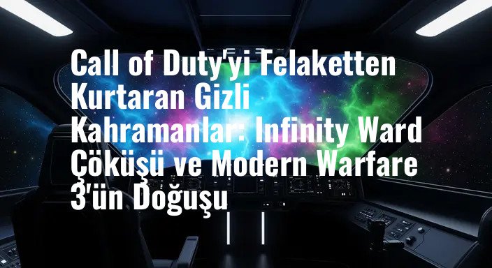 Call of Duty'yi Felaketten Kurtaran Gizli Kahramanlar: Infinity Ward Çöküşü ve Modern Warfare 3'ün Doğuşu