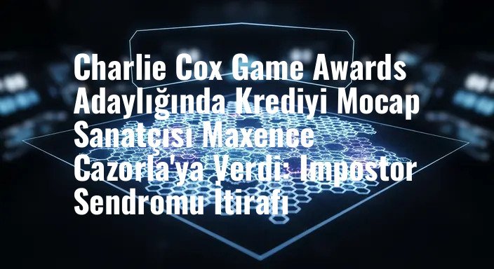 Charlie Cox Game Awards Adaylığında Krediyi Mocap Sanatçısı Maxence Cazorla'ya Verdi: Impostor Sendromu İtirafı
