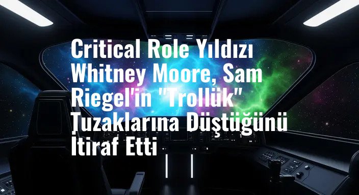 Critical Role Yıldızı Whitney Moore, Sam Riegel'in "Trollük" Tuzaklarına Düştüğünü İtiraf Etti
