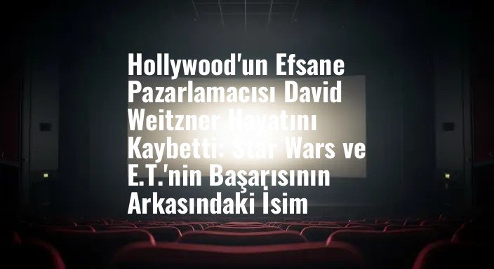 Hollywood'un Efsane Pazarlamacısı David Weitzner Hayatını Kaybetti: Star Wars ve E.T.'nin Başarısının Arkasındaki İsim