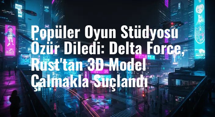 Popüler Oyun Stüdyosu Özür Diledi: Delta Force, Rust'tan 3D Model Çalmakla Suçlandı