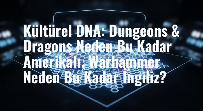 Kültürel DNA: Dungeons & Dragons Neden Bu Kadar Amerikalı, Warhammer Neden Bu Kadar İngiliz?