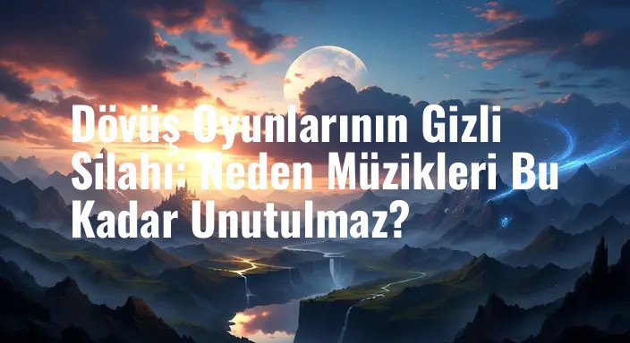 Dövüş Oyunlarının Gizli Silahı: Neden Müzikleri Bu Kadar Unutulmaz?