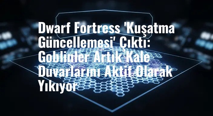 Dwarf Fortress 'Kuşatma Güncellemesi' Çıktı: Goblinler Artık Kale Duvarlarını Aktif Olarak Yıkıyor