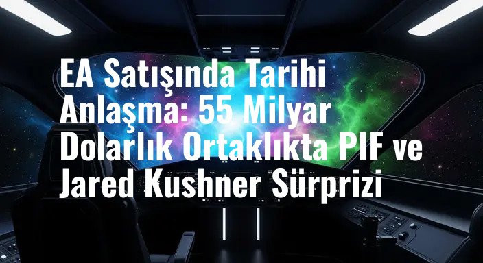 EA Satışında Tarihi Anlaşma: 55 Milyar Dolarlık Ortaklıkta PIF ve Jared Kushner Sürprizi
