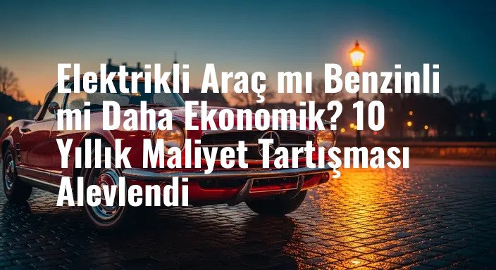 Elektrikli Araç mı Benzinli mi Daha Ekonomik? 10 Yıllık Maliyet Tartışması Alevlendi
