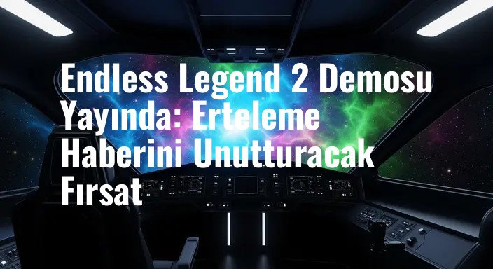 Endless Legend 2 Demosu Yayında: Erteleme Haberini Unutturacak Fırsat