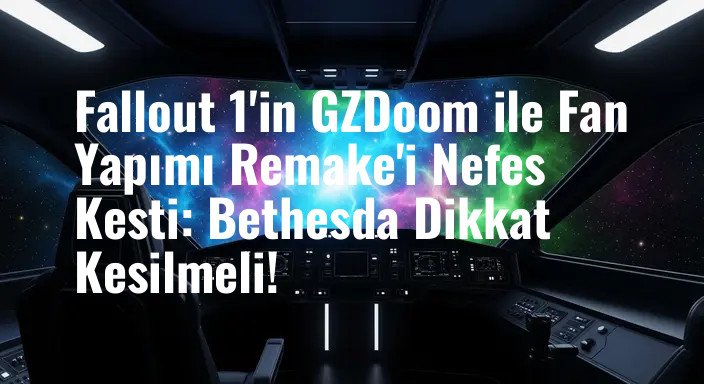 Fallout 1'in GZDoom ile Fan Yapımı Remake'i Nefes Kesti: Bethesda Dikkat Kesilmeli!