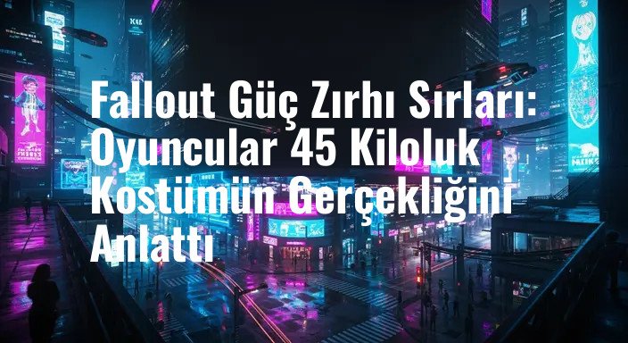 Fallout Güç Zırhı Sırları: Oyuncular 45 Kiloluk Kostümün Gerçekliğini Anlattı