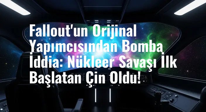 Fallout'un Orijinal Yapımcısından Bomba İddia: Nükleer Savaşı İlk Başlatan Çin Oldu!