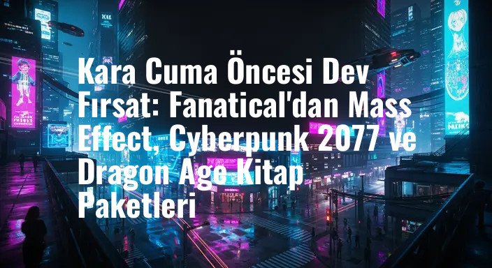 Kara Cuma Öncesi Dev Fırsat: Fanatical'dan Mass Effect, Cyberpunk 2077 ve Dragon Age Kitap Paketleri