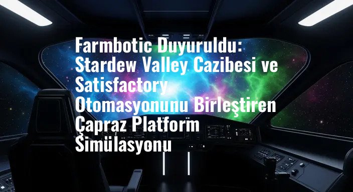 Farmbotic Duyuruldu: Stardew Valley Cazibesi ve Satisfactory Otomasyonunu Birleştiren Çapraz Platform Simülasyonu