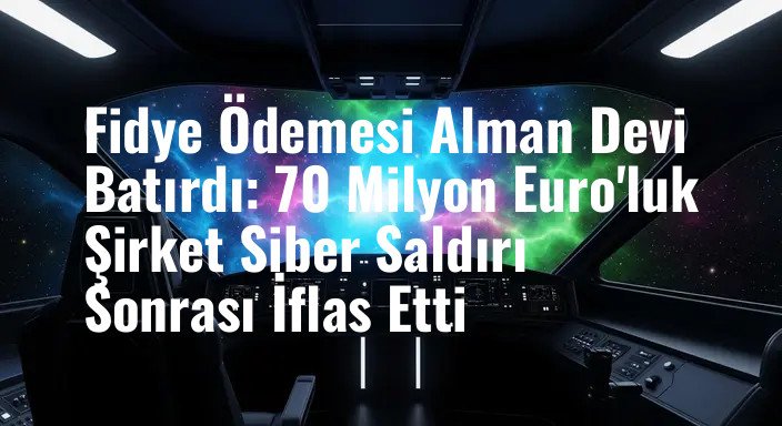 Fidye Ödemesi Alman Devi Batırdı: 70 Milyon Euro'luk Şirket Siber Saldırı Sonrası İflas Etti