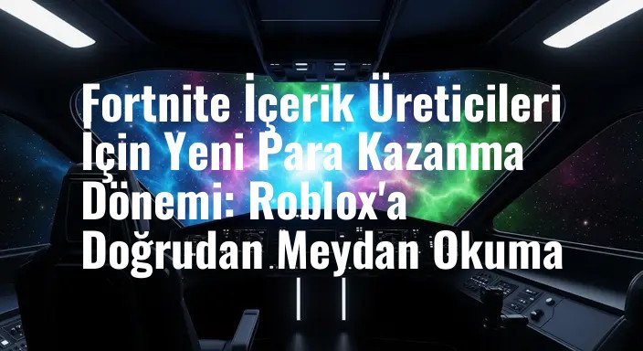 Fortnite İçerik Üreticileri İçin Yeni Para Kazanma Dönemi: Roblox'a Doğrudan Meydan Okuma