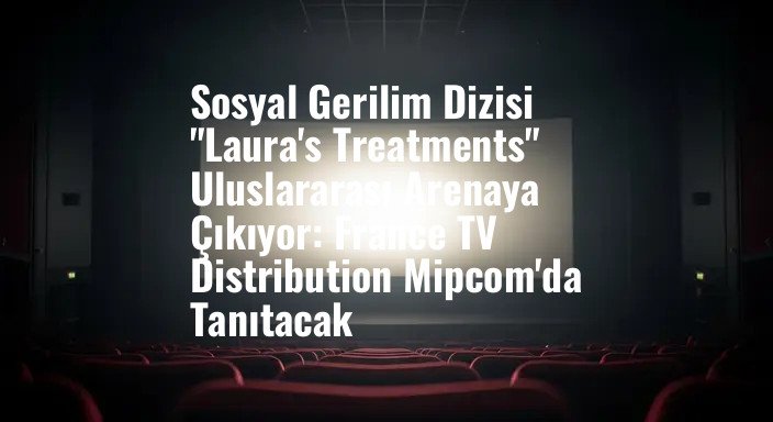 Sosyal Gerilim Dizisi "Laura's Treatments" Uluslararası Arenaya Çıkıyor: France TV Distribution Mipcom'da Tanıtacak