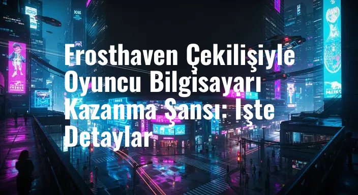 Frosthaven Çekilişiyle Oyuncu Bilgisayarı Kazanma Şansı: İşte Detaylar