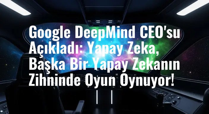 Google DeepMind CEO'su Açıkladı: Yapay Zeka, Başka Bir Yapay Zekanın Zihninde Oyun Oynuyor!