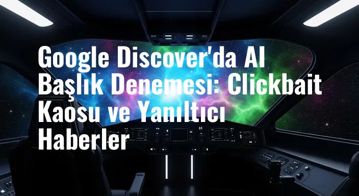 Google Discover'da AI Başlık Denemesi: Clickbait Kaosu ve Yanıltıcı Haberler