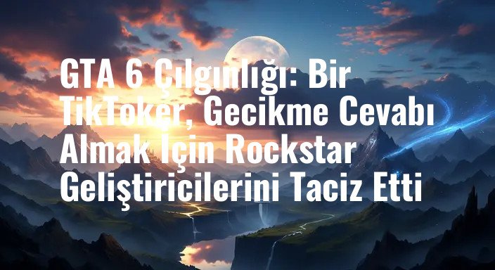 GTA 6 Çılgınlığı: Bir TikToker, Gecikme Cevabı Almak İçin Rockstar Geliştiricilerini Taciz Etti