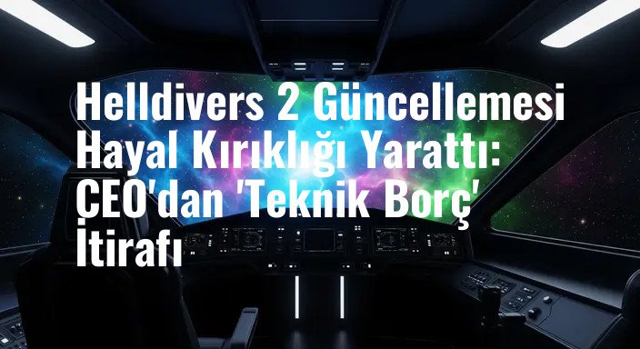 Helldivers 2 Güncellemesi Hayal Kırıklığı Yarattı: CEO'dan 'Teknik Borç' İtirafı