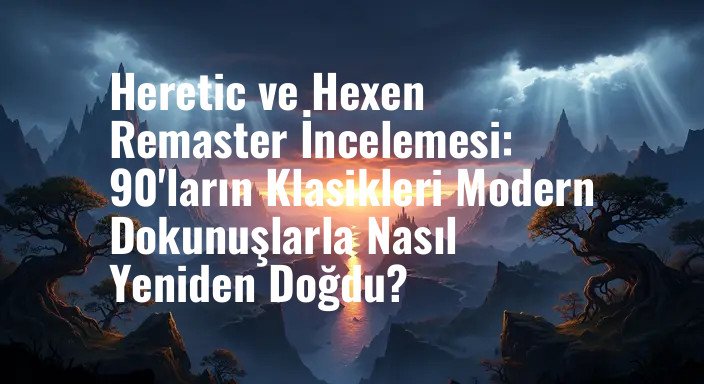 Heretic ve Hexen Remaster İncelemesi: 90'ların Klasikleri Modern Dokunuşlarla Nasıl Yeniden Doğdu?