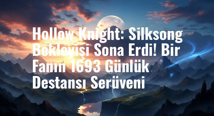 Hollow Knight: Silksong Bekleyişi Sona Erdi! Bir Fanın 1693 Günlük Destansı Serüveni