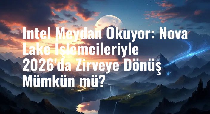 Intel Meydan Okuyor: Nova Lake İşlemcileriyle 2026'da Zirveye Dönüş Mümkün mü?