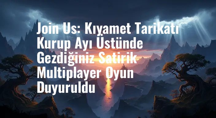 Join Us: Kıyamet Tarikatı Kurup Ayı Üstünde Gezdiğiniz Satirik Multiplayer Oyun Duyuruldu