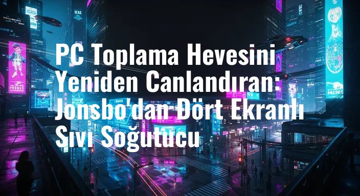PC Toplama Hevesini Yeniden Canlandıran: Jonsbo'dan Dört Ekranlı Sıvı Soğutucu